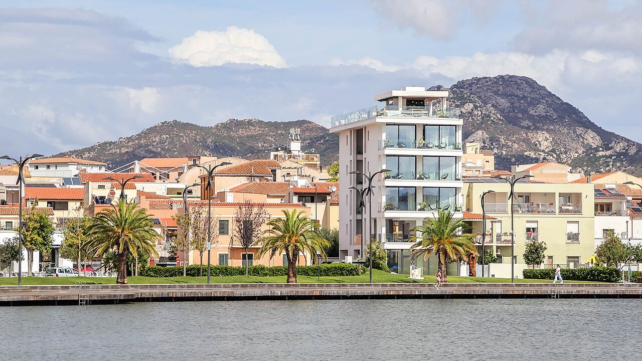 Il lungomare di Olbia